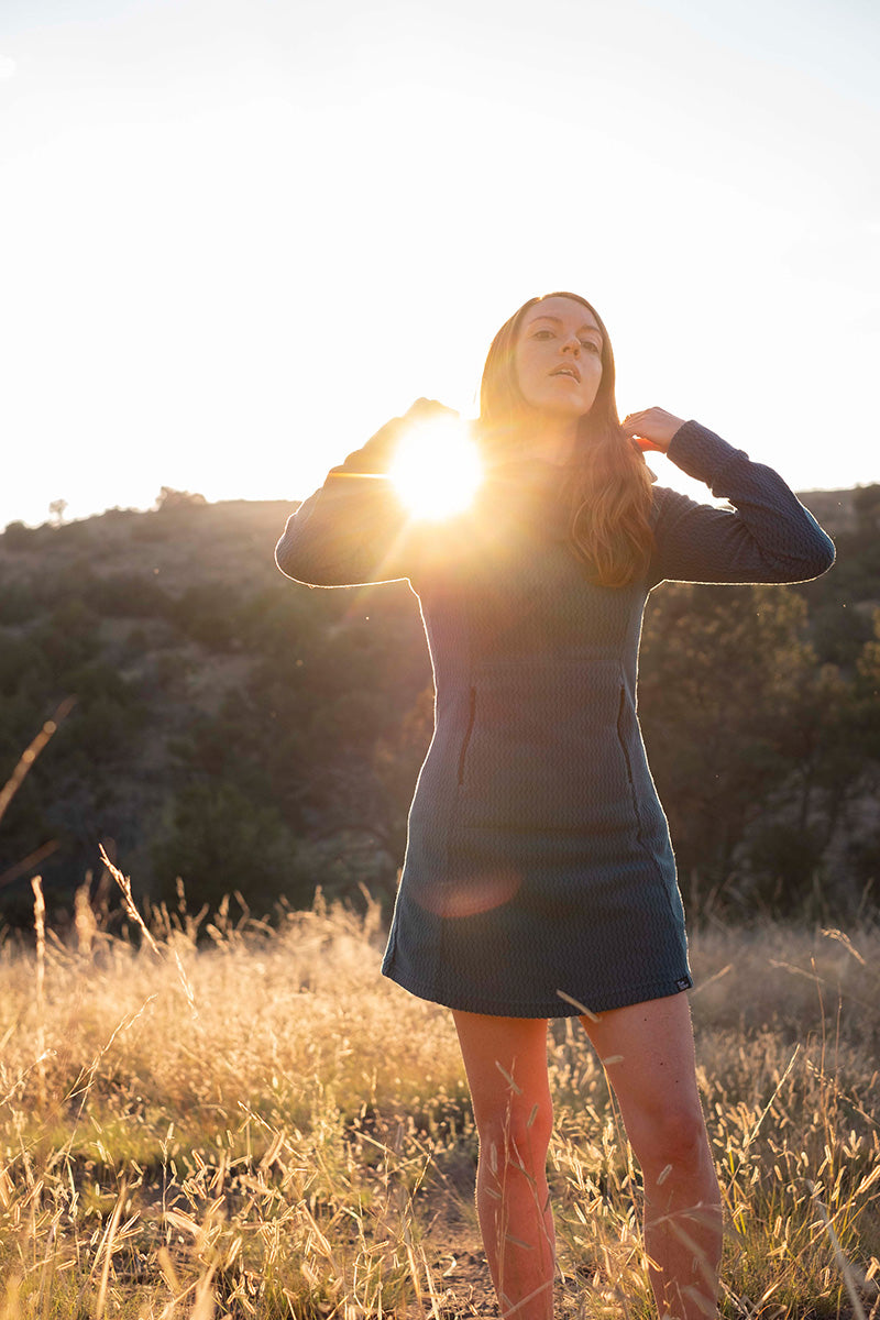fleece dress