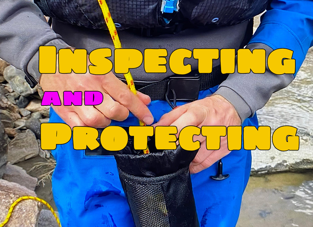 Protecting your whitewater rescue gear. 