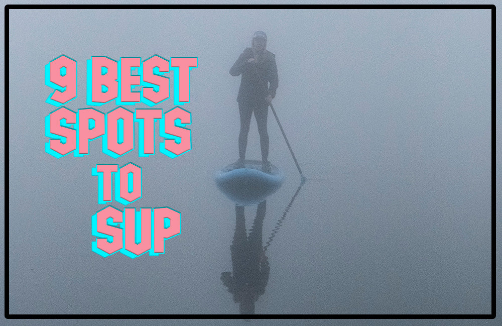 Stand up paddleboarding in colorado