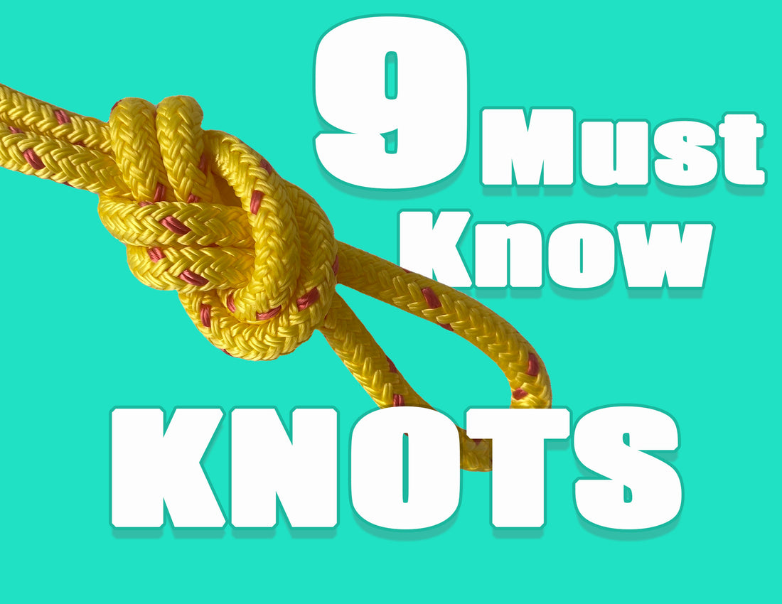 9 must know knots for whitewater kayaking and rafting throw bags and river safety. 