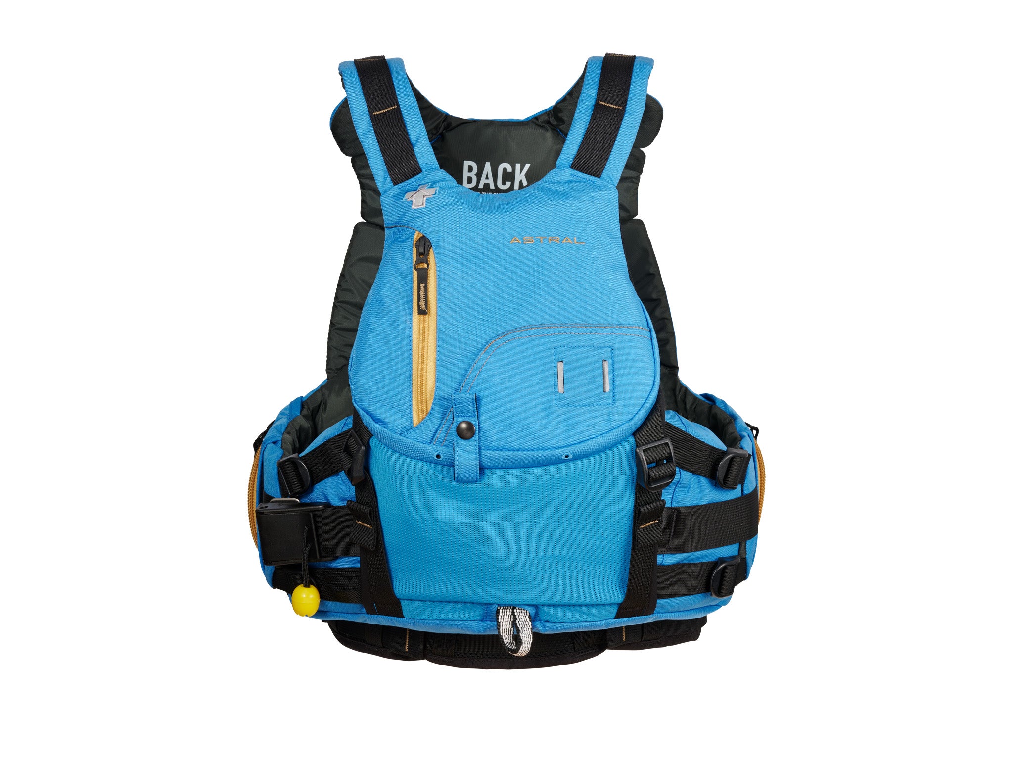 Astral PFD life jacket for whitewater kayaking and rafting