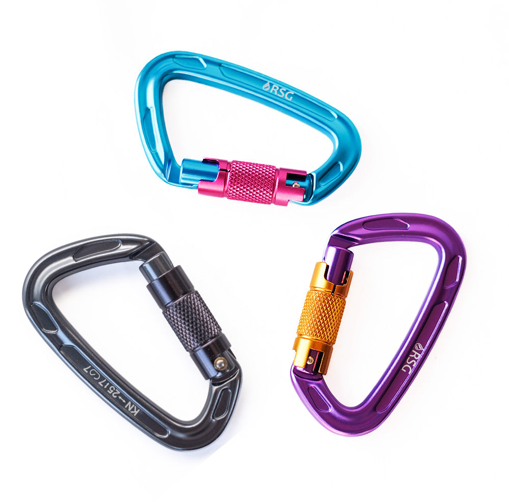 Carabiner 3 pack - 25kn