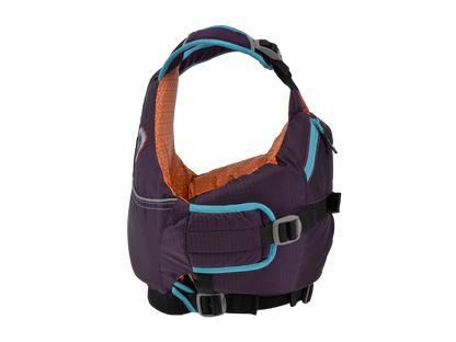 eggplant purple life jacket for whitewater 