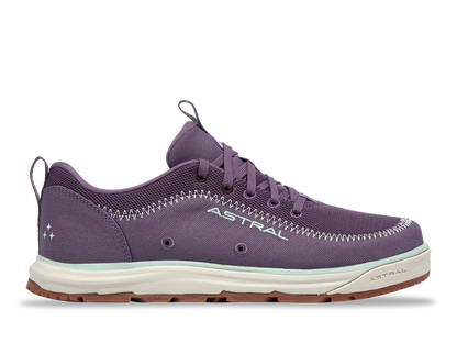 Purple whitewater rafting shoes