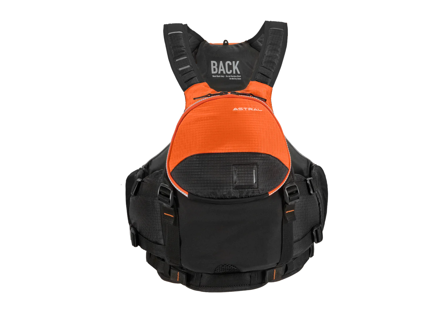 orange pfd for whitewater rafting