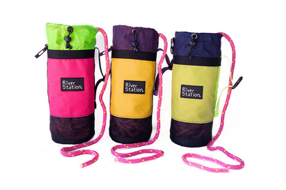 Whitewater rafting throw bags