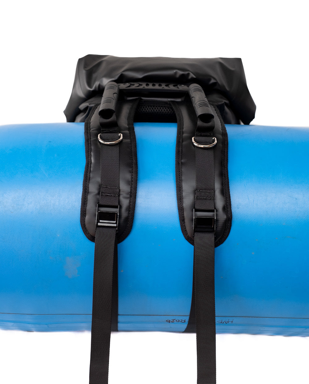 Dry thwart bag for whitewater rafting from river station gear. 