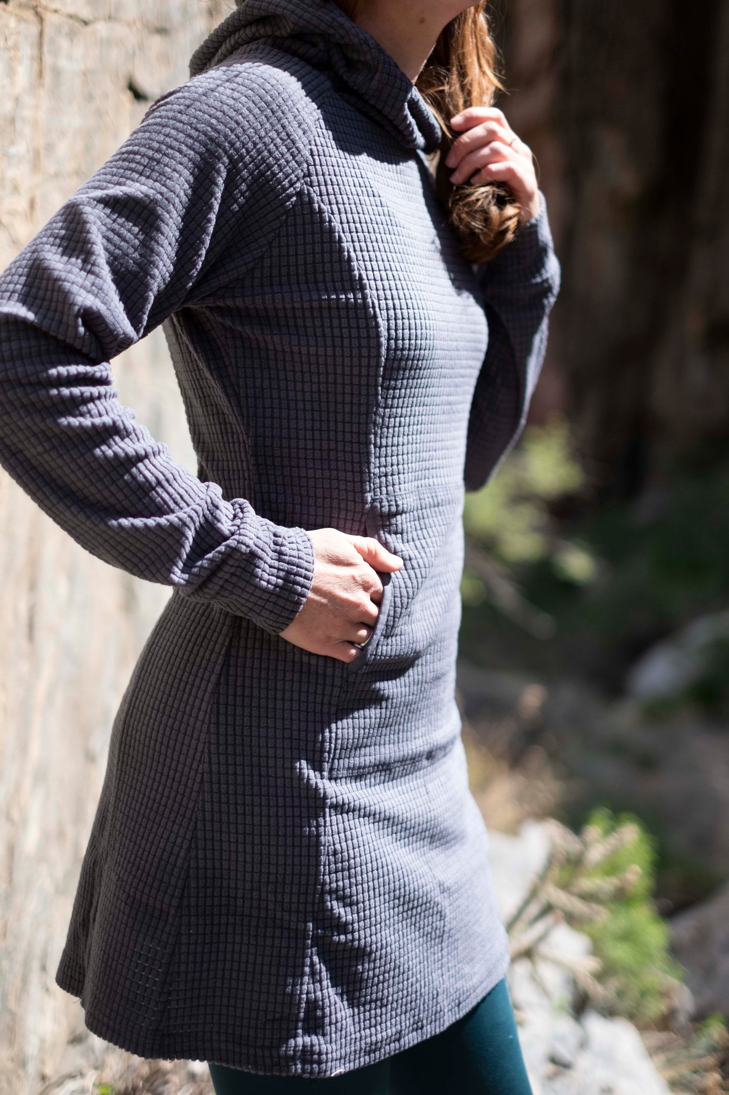 Women's Fleece Hooded Dress