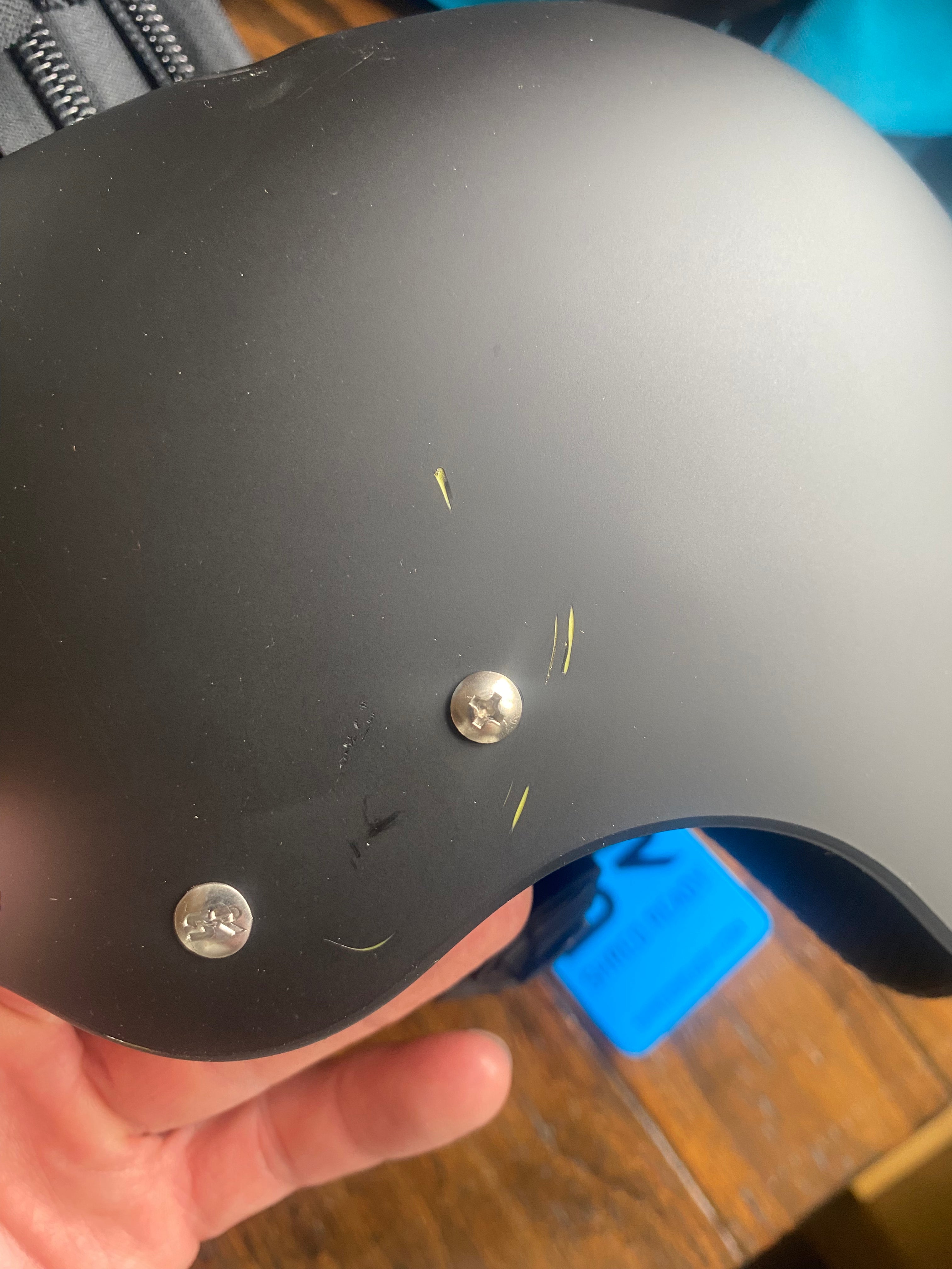 Shred Ready - Sesh Helmet with paint flaws