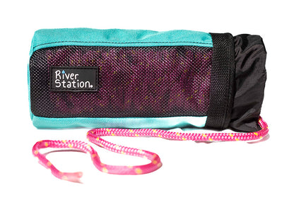 Best waste throw bag for whitewater rafting and kayaking. River Station Gear.