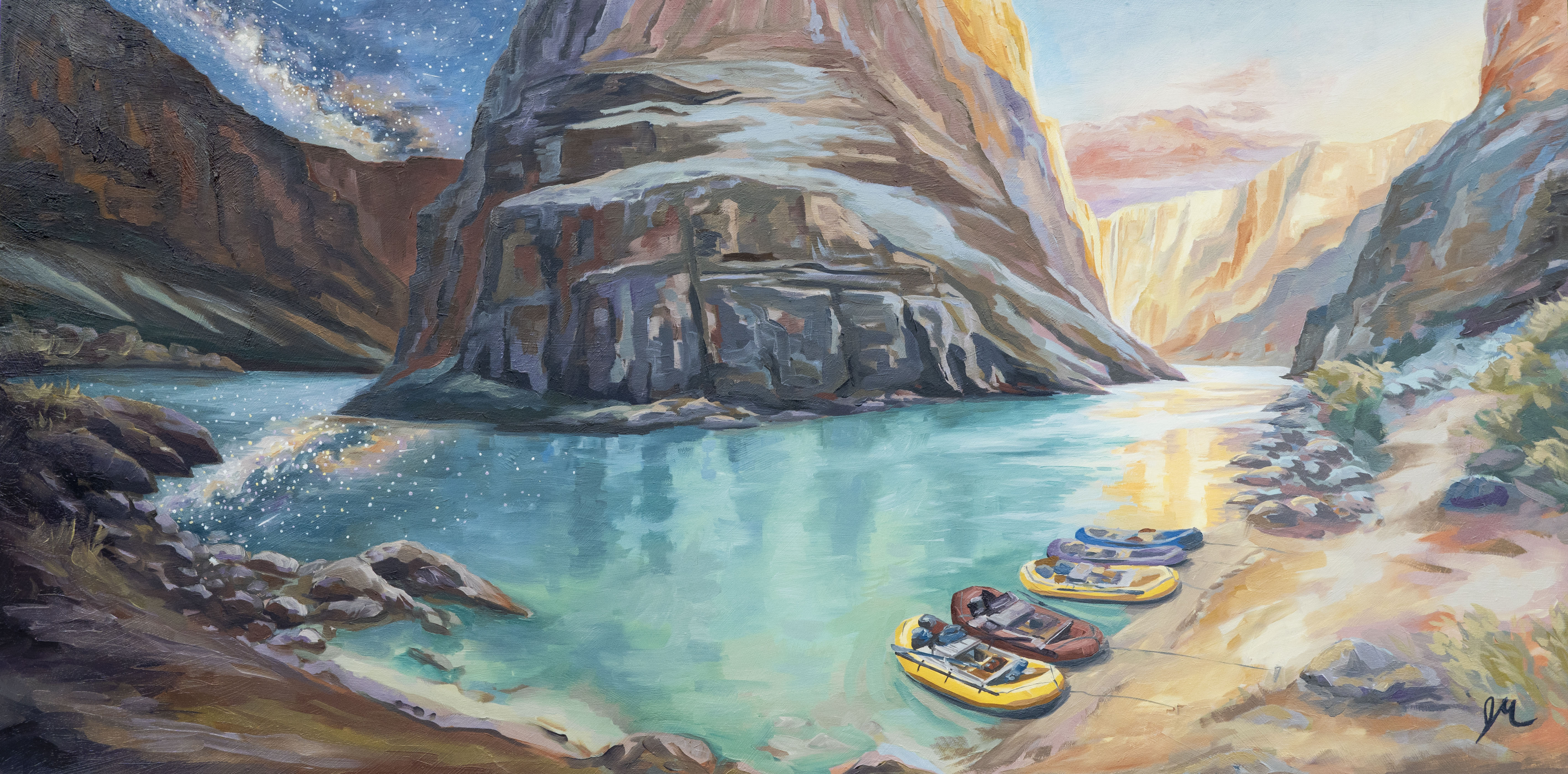 MatKat Hotel - Grand Canyon Print
