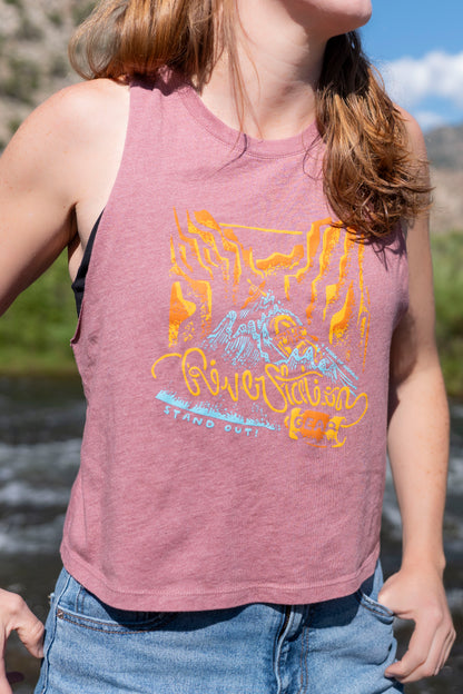 Women's Crop Tank - "Stand Out"