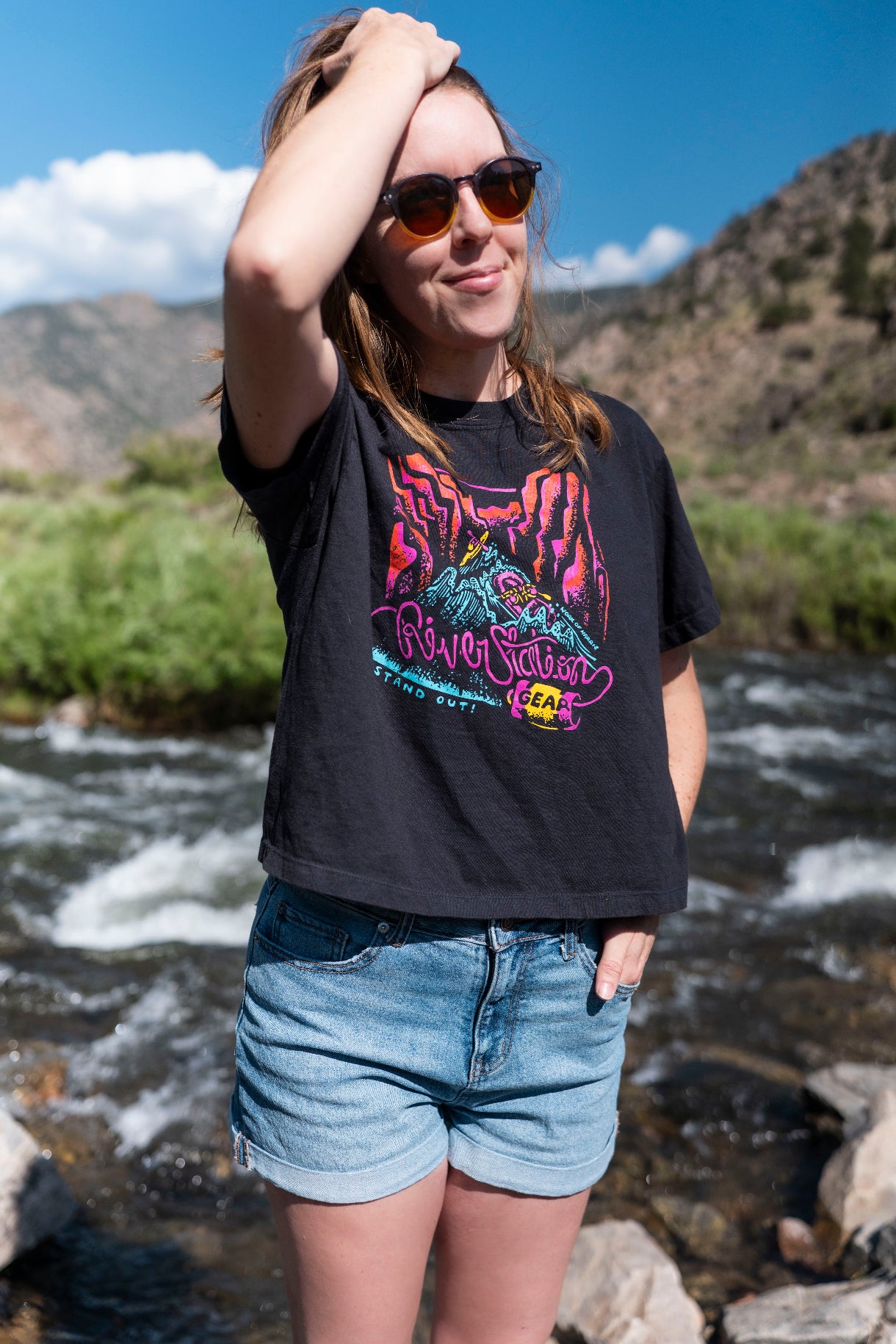 Women's Boxy T-Shirt - "Stand Out"