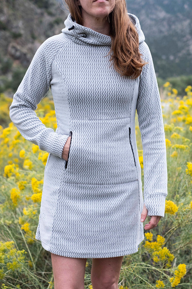 Z - Fleece Hooded Dress