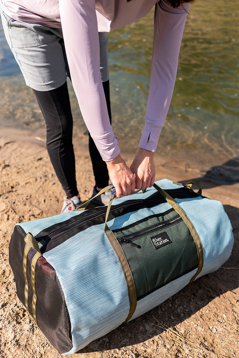 Gear bag for whitewater kayaking