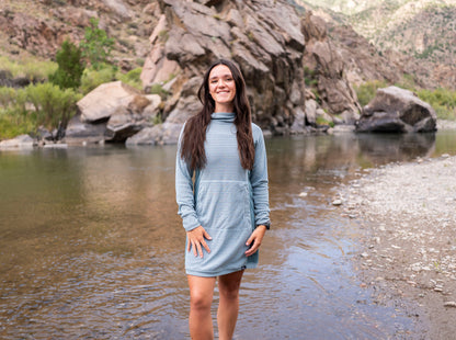 2027 Z-Fleece Hooded Dress