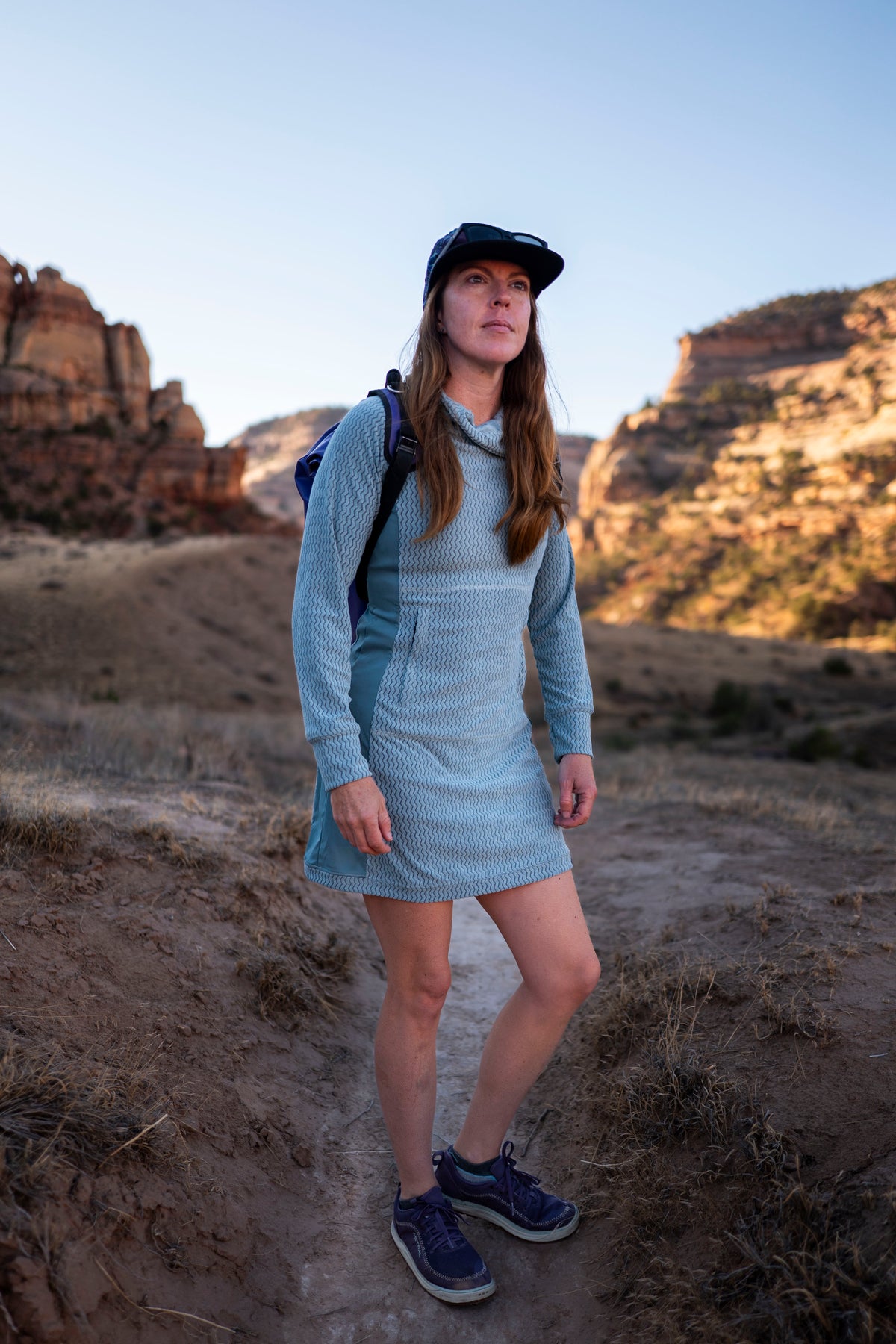 2027 Z-Fleece Hooded Dress