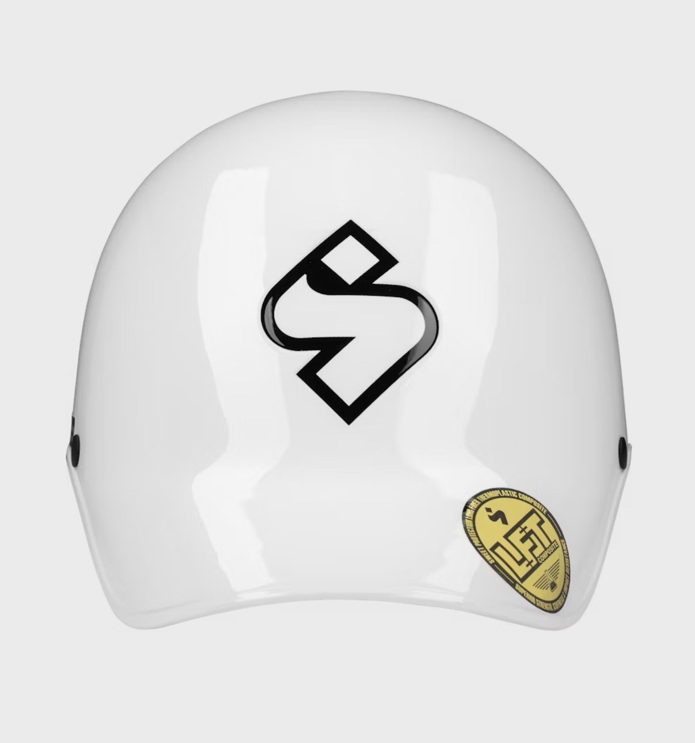 white rafting helmet