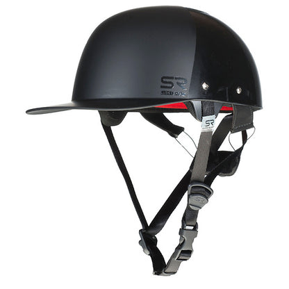 black shred ready helmet