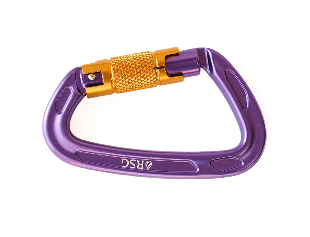 Purple Carabiners