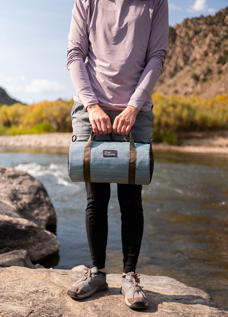 small duffel bag for travel and  boating
