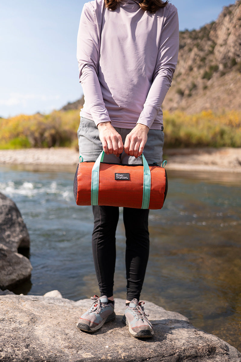 small strap duffel bag for whitewater rafting