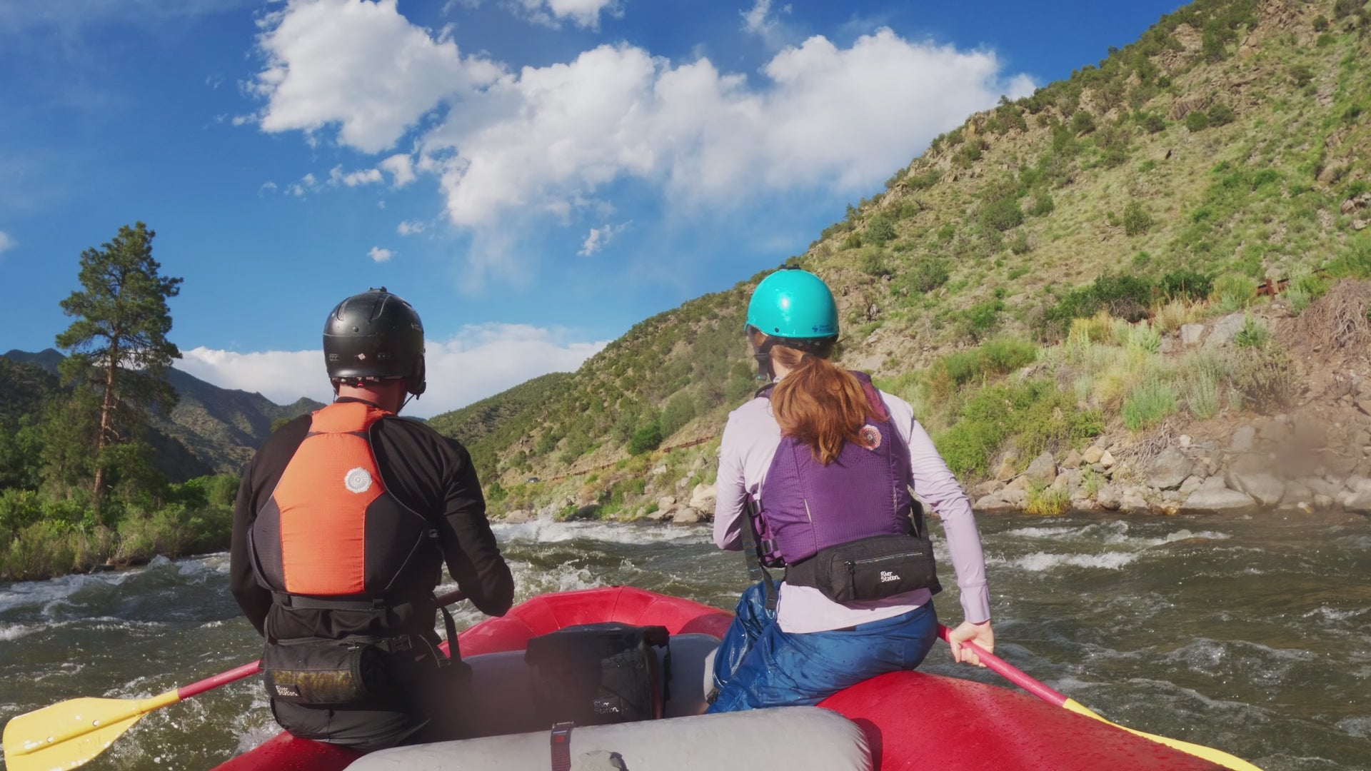 Load video: whitewater rafting gear in the grand canyon