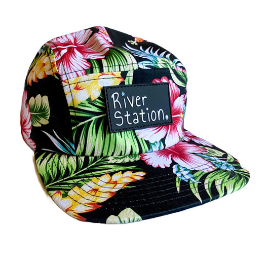 River Station throw bags rafting hat.