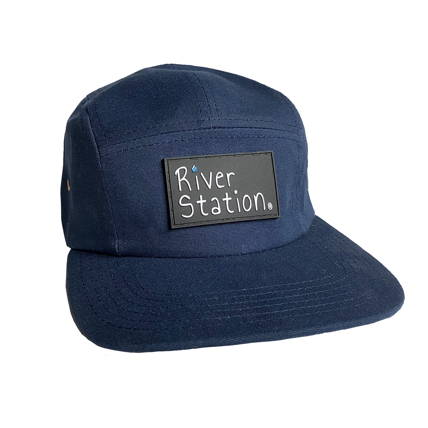 Navy River Station whitewater hat.