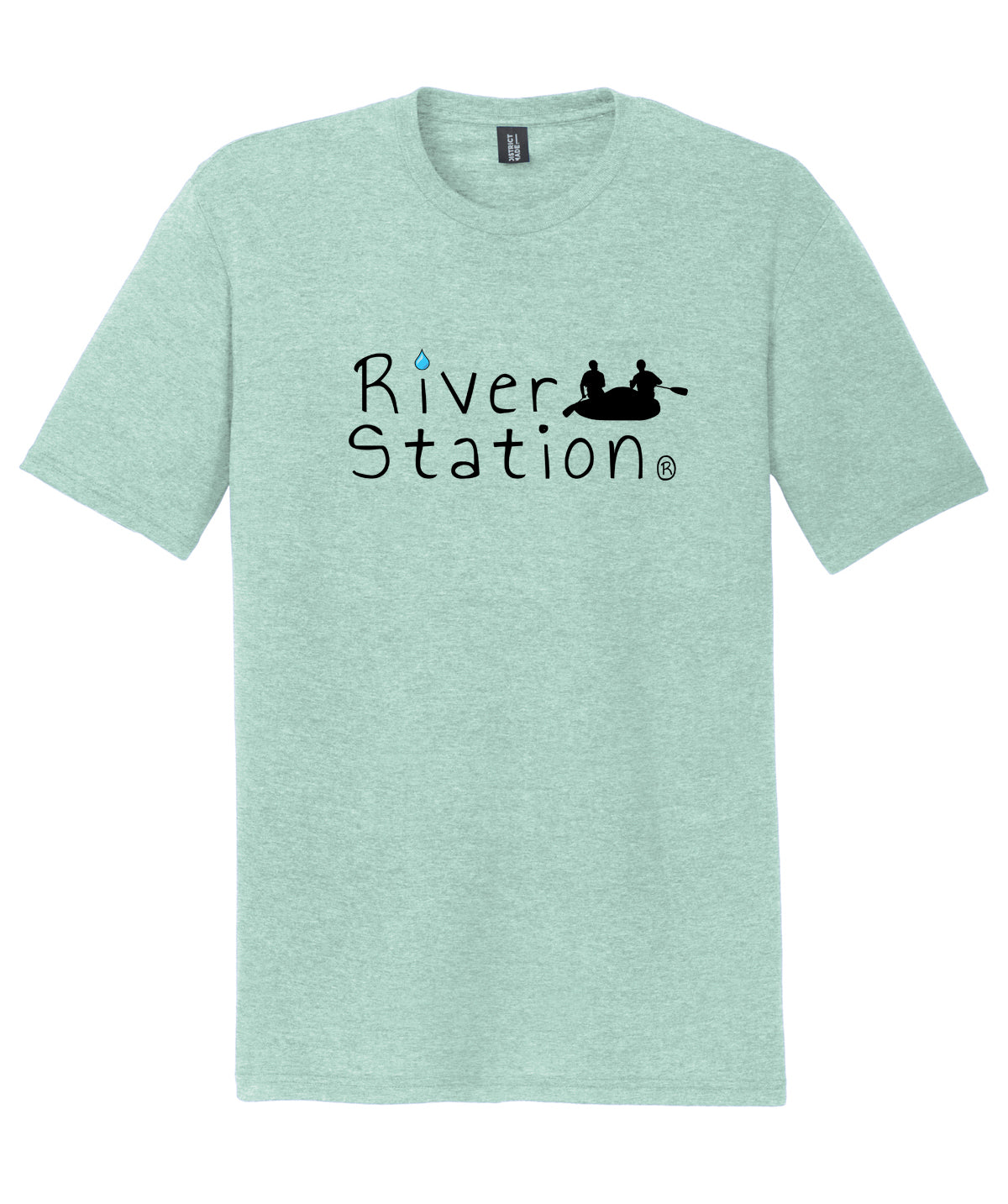 River Station whitewater rafting gear t-shirt.